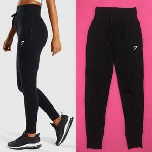 GYMSHARK High Waisted Joggers black xs/s
